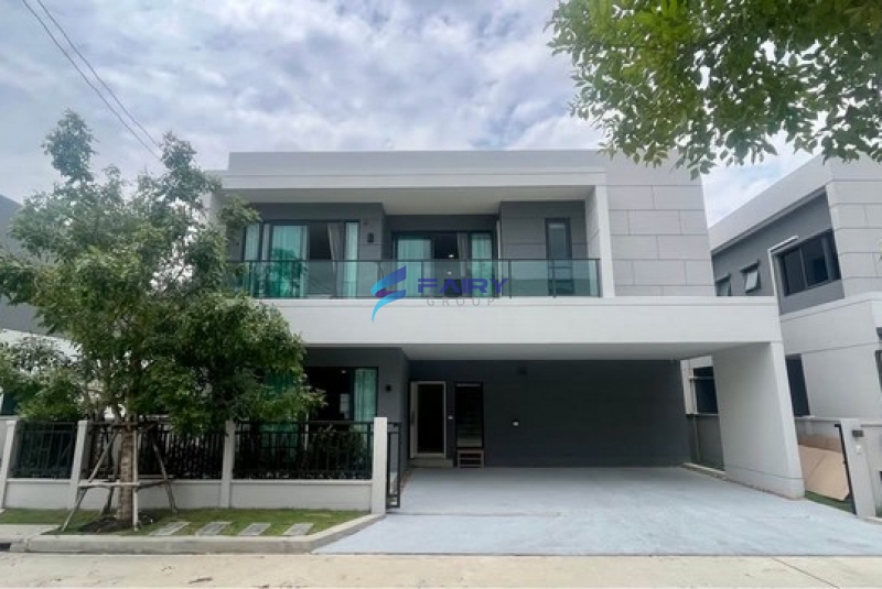 ให้เช่าบ้านเดี่ยว 2ชั้น โครงการ Centro Bangna พื้นที่ใช้สอย 280 ตร.ม เฟอร์นิเจอร์+เครื่องใช้ไฟฟ้าครบ พร้อมเข้าอยู่