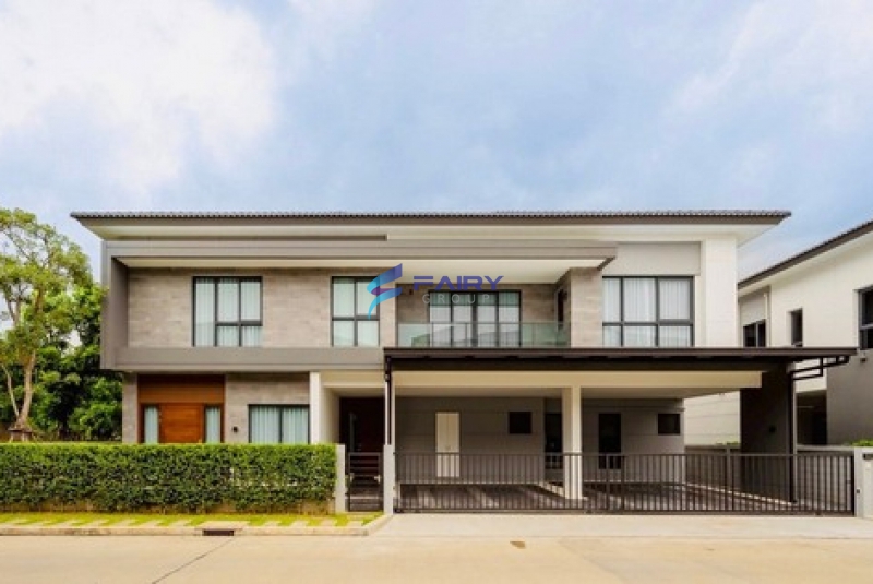 ให้เช่าบ้านเดี่ยว 2ชั้น The City Bangna (โครงการใหม่) พื้นที่ใช้สอย 416 ตร.ม เนื้อที่ 86 ตร.ว ติดสวนส่วนกลาง สิ่งอำนวยความสะดวกครบพร้อมอยู่